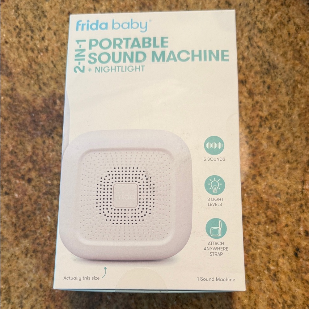 White Portable Sound Machine